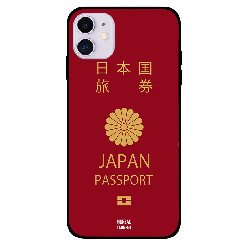

Moreau Laurent Apple iPhone 11 Mobile Phone Back Cover, Japan Passport