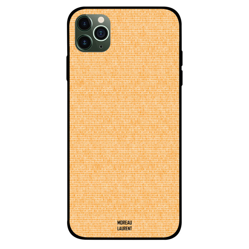 

Moreau Laurent Apple iPhone 11 Pro Max Mobile Phone Back Cover, Briks Texture Pattern