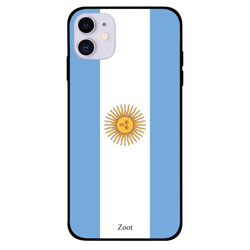 

Zoot Apple iPhone 11 Mobile Phone Back Cover, Argentina Flag