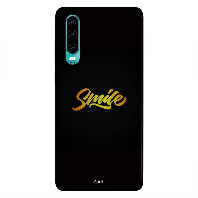 

Zoot Huawei P30 Mobile Phone Back Cover, Smile