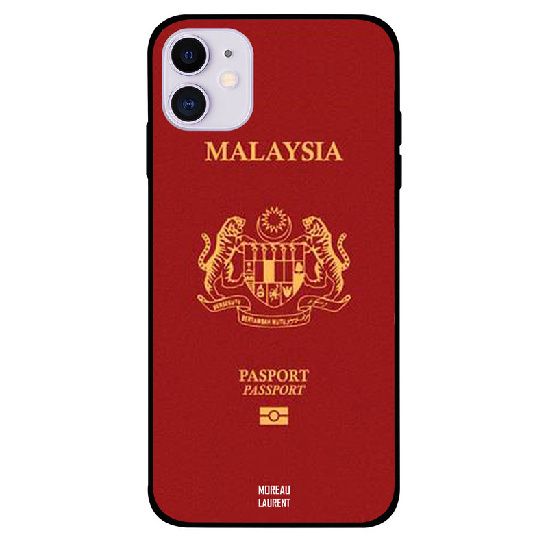 

Moreau Laurent Apple iPhone 11 Mobile Phone Back Cover, Malaysia Passport