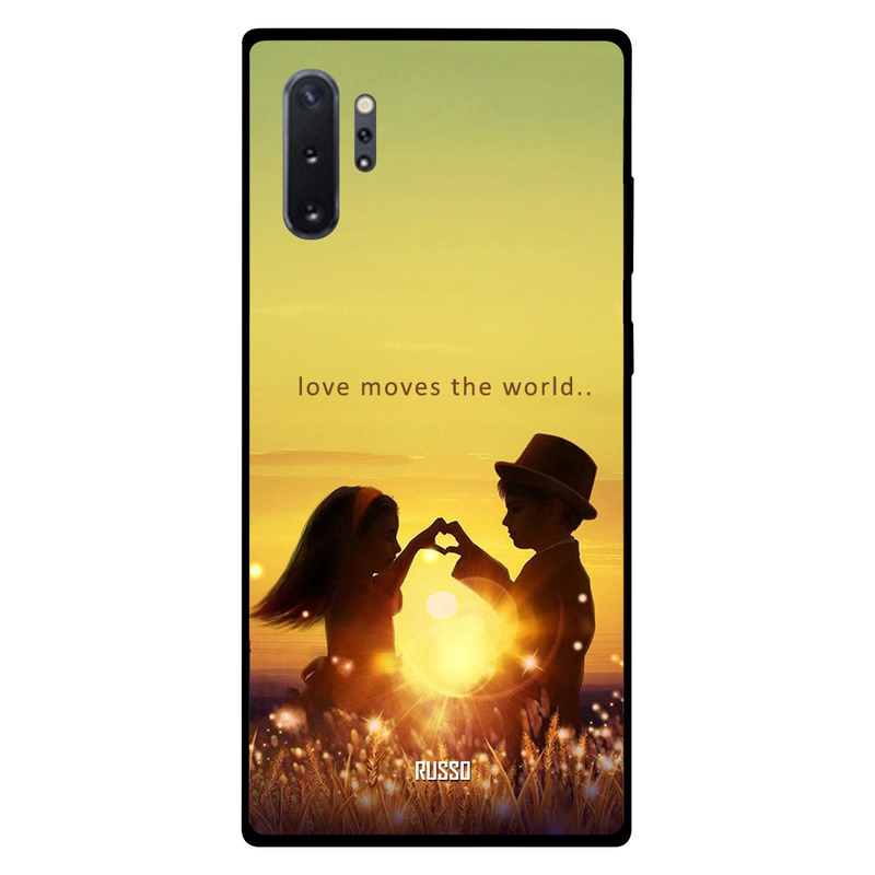 

Russo Samsung Note Plus Mobile Phone Back Cover, World In Hand