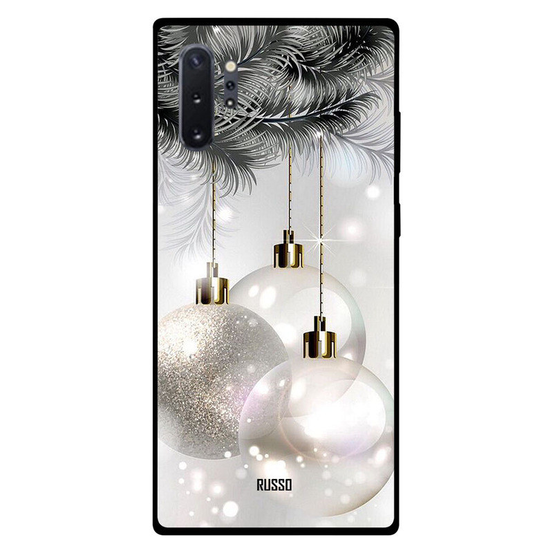 

Russo Samsung Note Plus Mobile Phone Back Cover, Sparkling Christmas