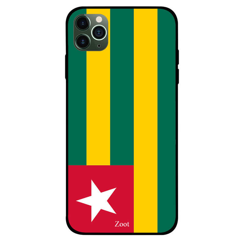 

Zoot Apple iPhone 11 Pro Max Mobile Phone Back Cover, Togo Flag