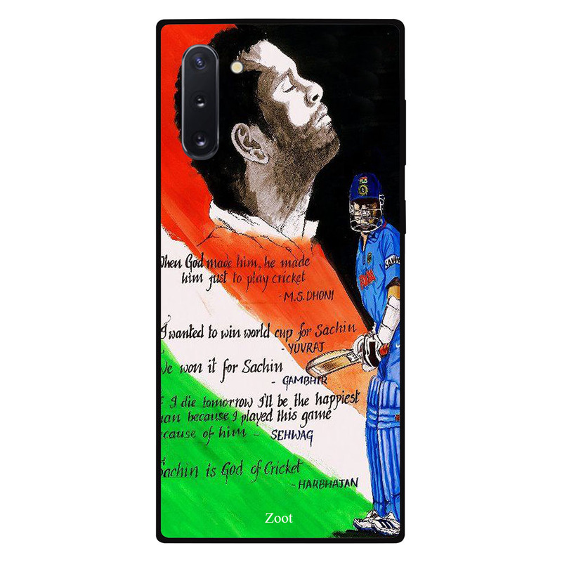 

Zoot Samsung Note 10 Mobile Phone Back Cover, Cricket Quotes