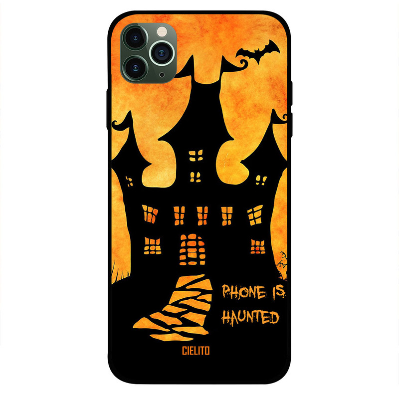 

Cielito Apple iPhone 11 Pro Max Mobile Phone Back Cover, Haunted Phone