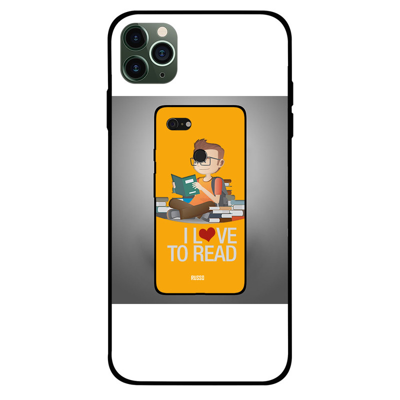 

Russo Apple iPhone 11 Pro Mobile Phone Back Cover, Love To Read