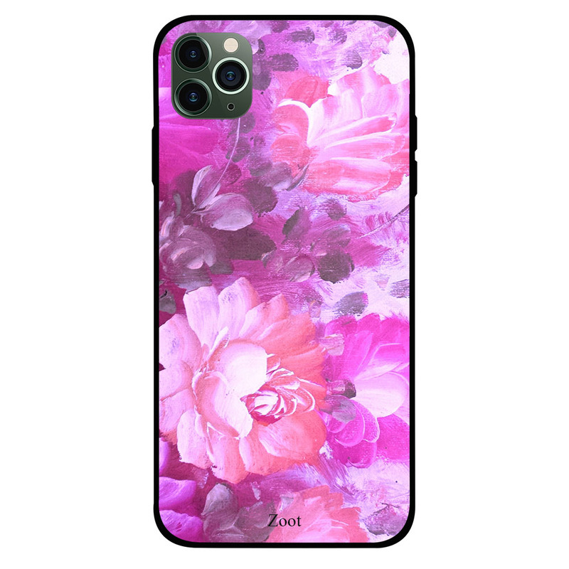 

Zoot Apple iPhone 11 Pro Mobile Phone Back Cover, Pink Floral