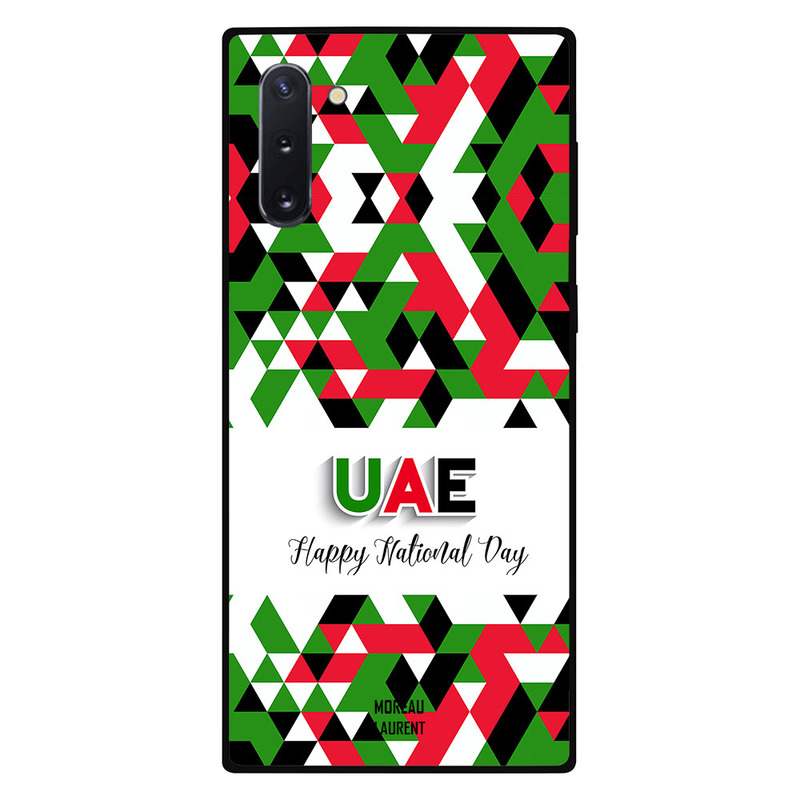 

Moreau Laurent Samsung Note 10 Mobile Phone Back Cover, UAE Happy National Day