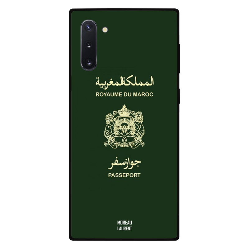 

Moreau Laurent Samsung Note 10 Mobile Phone Back Cover, Morocco Passport