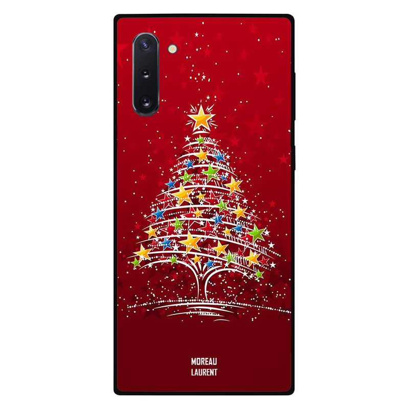 

Moreau Laurent Samsung Note 10 Mobile Phone Back Cover, Christmas Tree Made From Stars