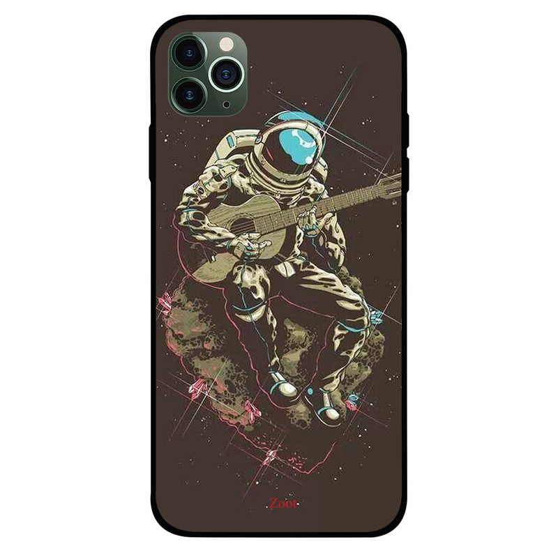 

Zoot Apple iPhone 11 Pro Max Mobile Phone Back Cover, Space Guitar