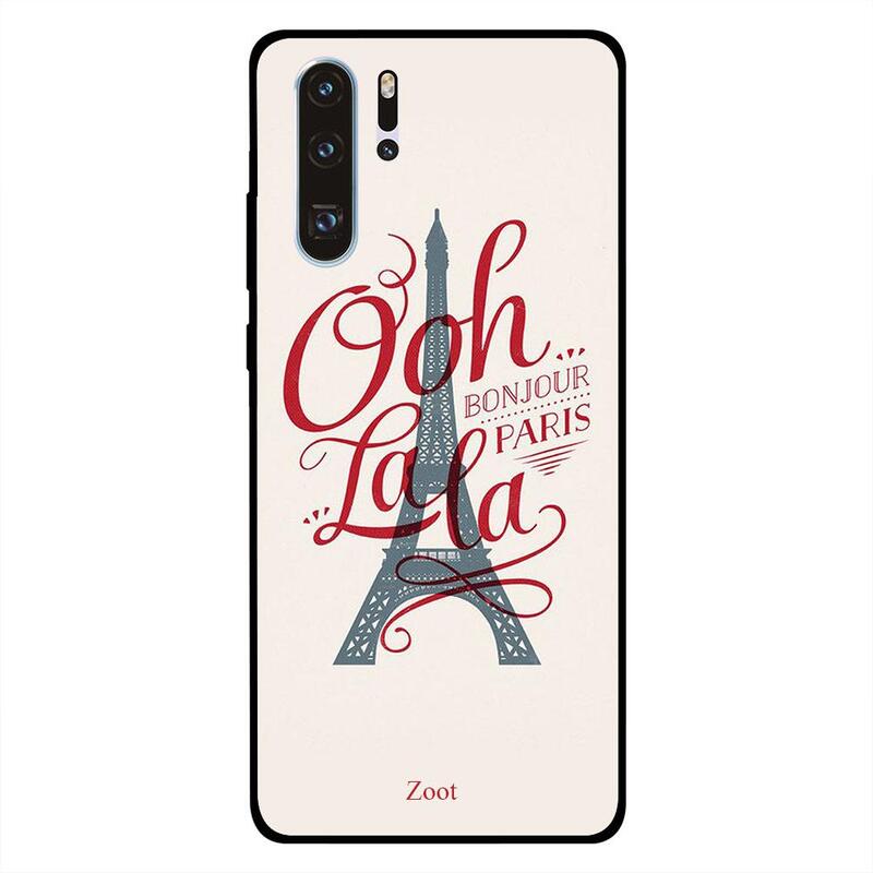 

Zoot Huawei P30 Pro Mobile Phone Back Cover, Bonjour Paris