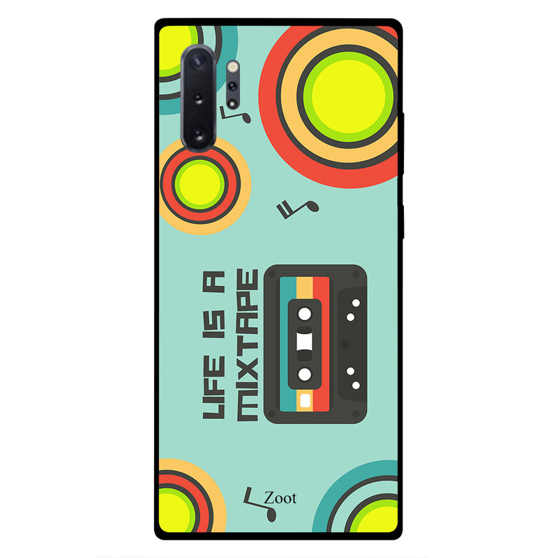 

Zoot Samsung Note Plus Mobile Phone Back Cover, Life Is A Mix Tape