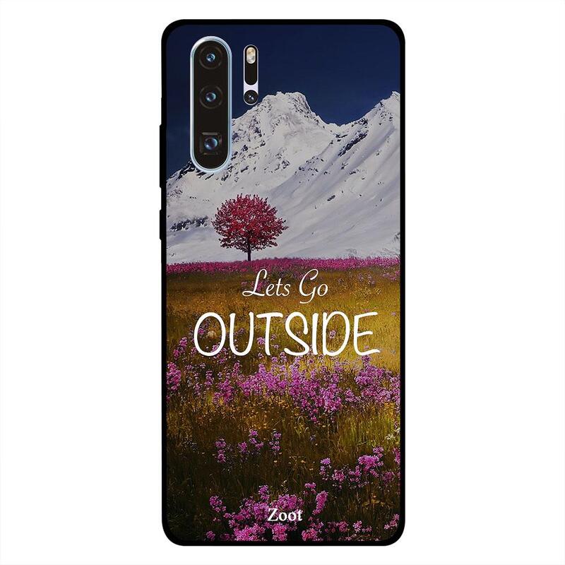 

Zoot Huawei P30 Pro Mobile Phone Back Cover, Lets Go Outside