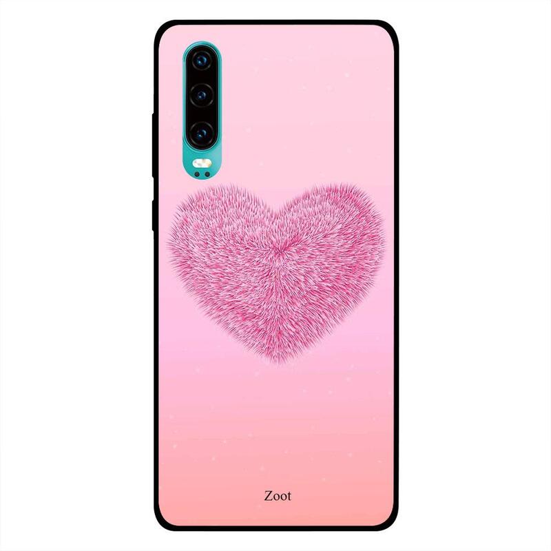 

Zoot Huawei P30 Mobile Phone Back Cover, Soft Heart