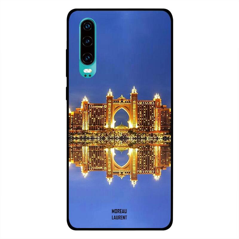 

Moreau Laurent Huawei P30 Mobile Phone Back Cover, Atlantis Lightup