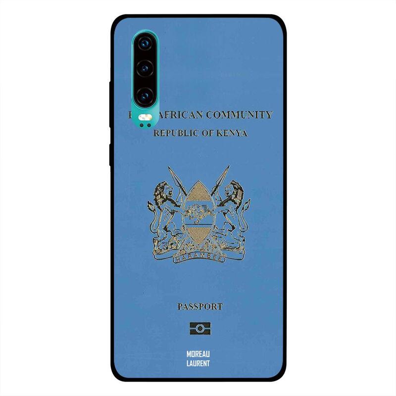 

Moreau Laurent Huawei P30 Mobile Phone Back Cover, Kenya Passport