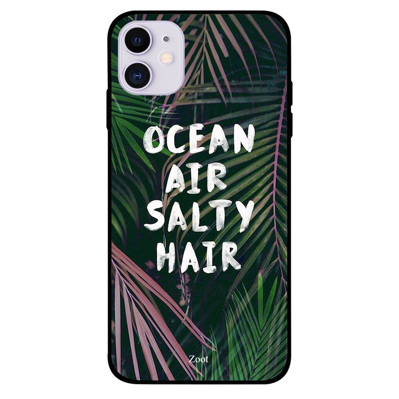 

Zoot Apple iPhone 11 Mobile Phone Back Cover, Ocean Air Salty Hair