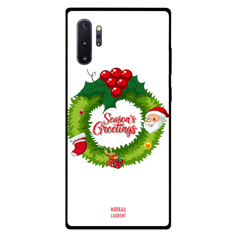 

Moreau Laurent Samsung Note Plus Mobile Phone Back Cover, Season's Greetings Christmas