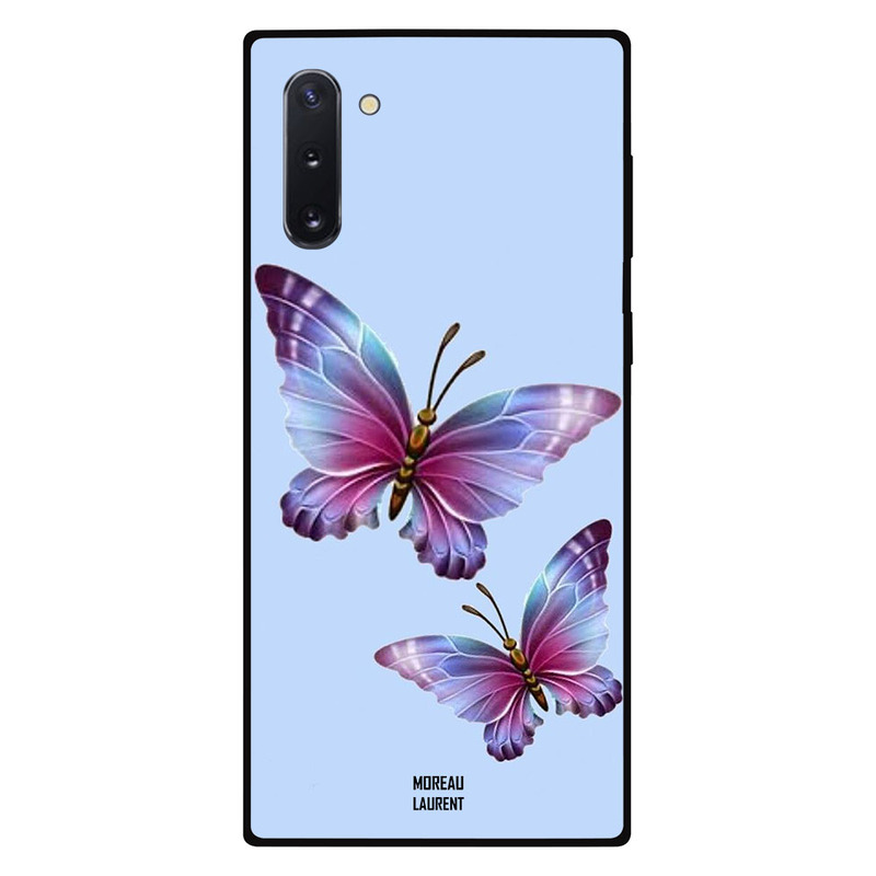 

Moreau Laurent Samsung Note 10 Mobile Phone Back Cover, Gradient Colors Butterflies