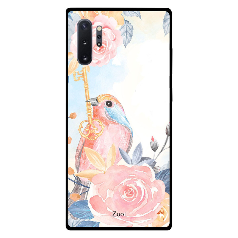 

Zoot Samsung Note Plus Mobile Phone Back Cover, Love Parrot