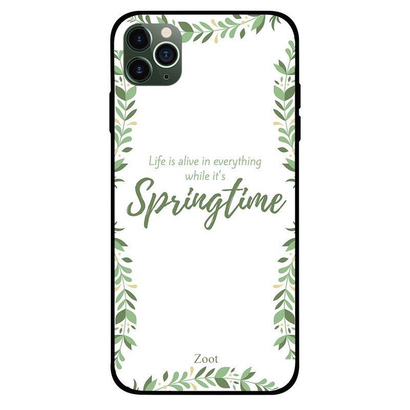

Zoot Apple iPhone 11 Pro Max Mobile Phone Back Cover, Spring Time