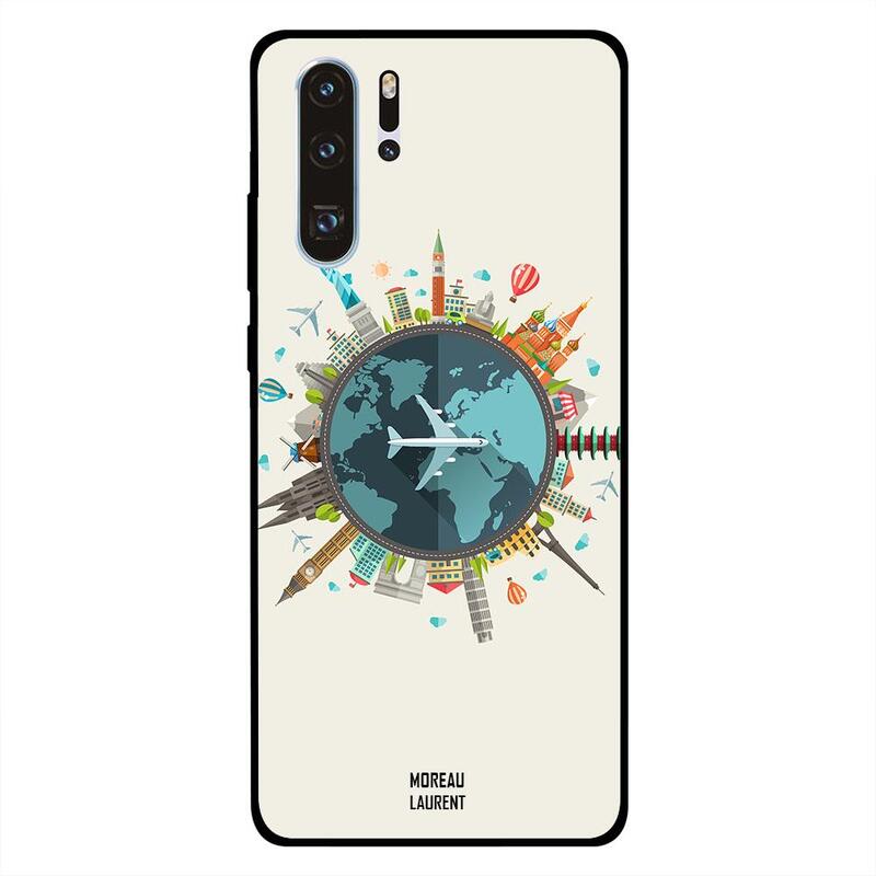 

Moreau Laurent Huawei P30 Pro Mobile Phone Back Cover, Traveler's Choice