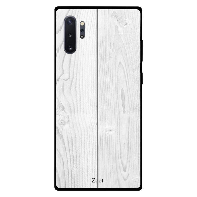 

Zoot Samsung Note Plus Mobile Phone Back Cover, Wooden White Plan