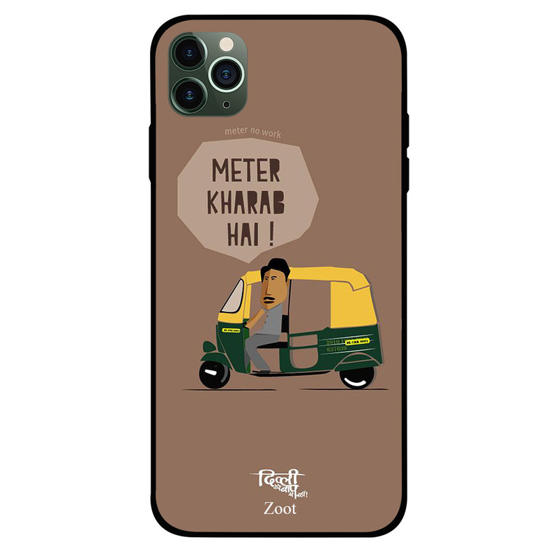 

Zoot Apple iPhone 11 Pro Mobile Phone Back Cover, Meter Kharab Hai