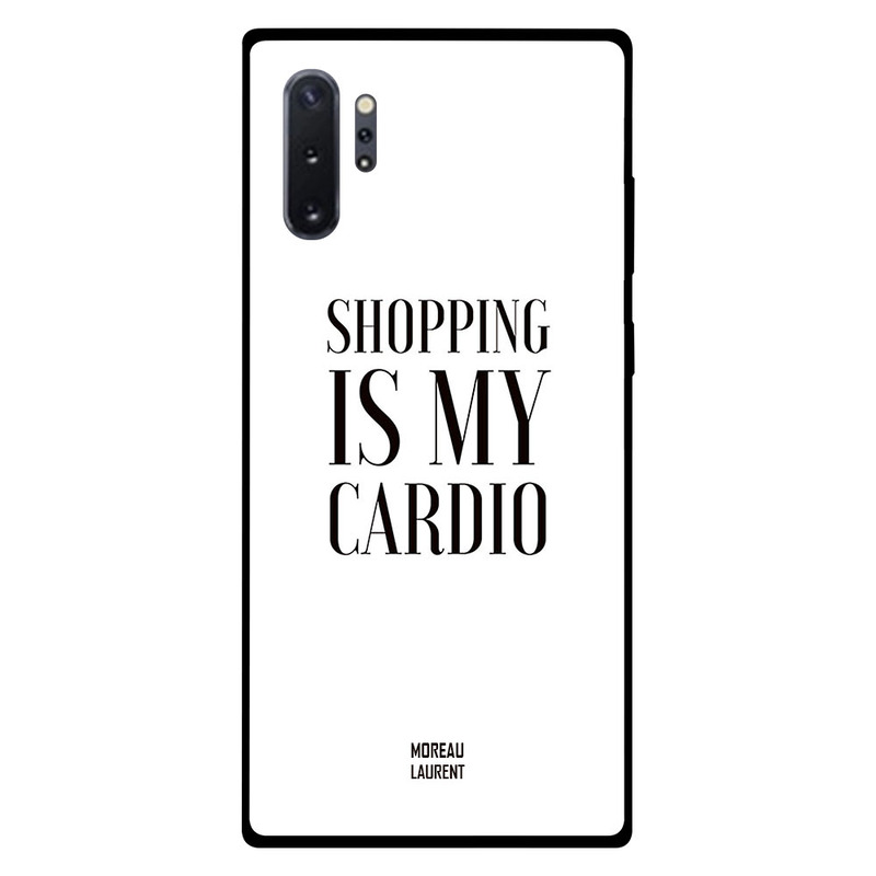

Moreau Laurent Samsung Note Plus Mobile Phone Back Cover, Shoping is My Cardio