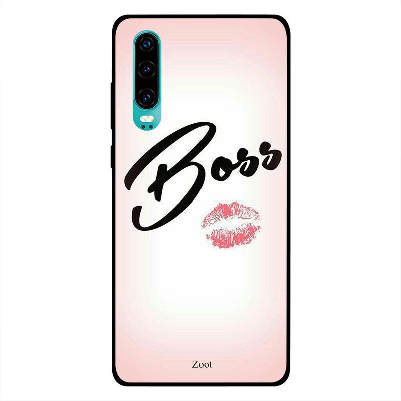 

Zoot Huawei P30 Mobile Phone Back Cover, Boss Girl
