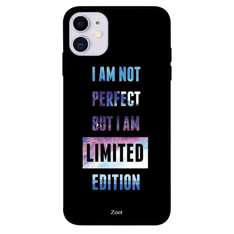 

Zoot Apple iPhone 11 Mobile Phone Back Cover, I Am Not Perfect But I Am Limited Edition