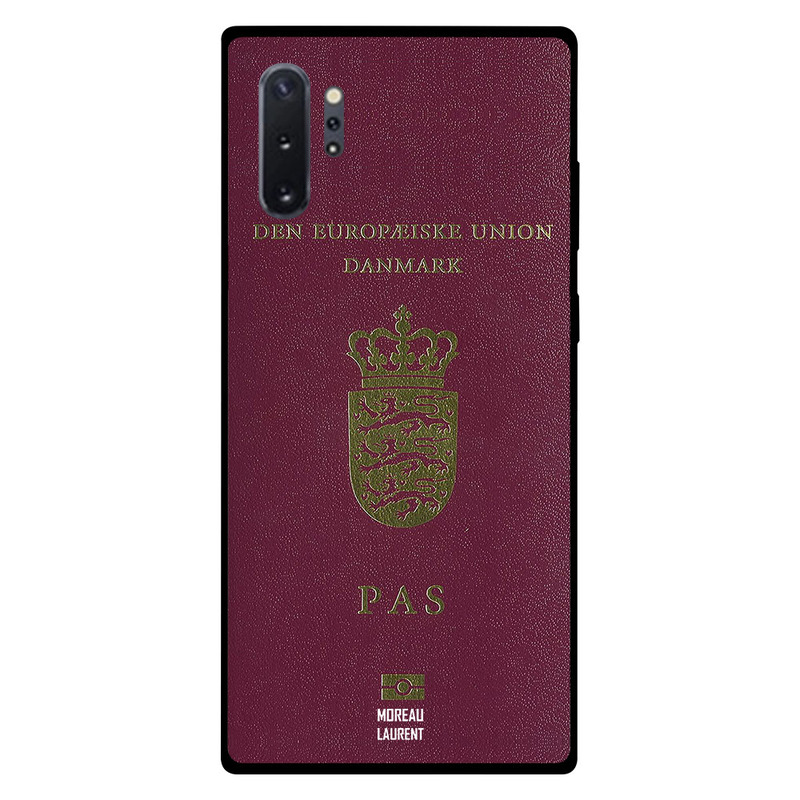 

Moreau Laurent Samsung Note Plus Mobile Phone Back Cover, Denmark Passport