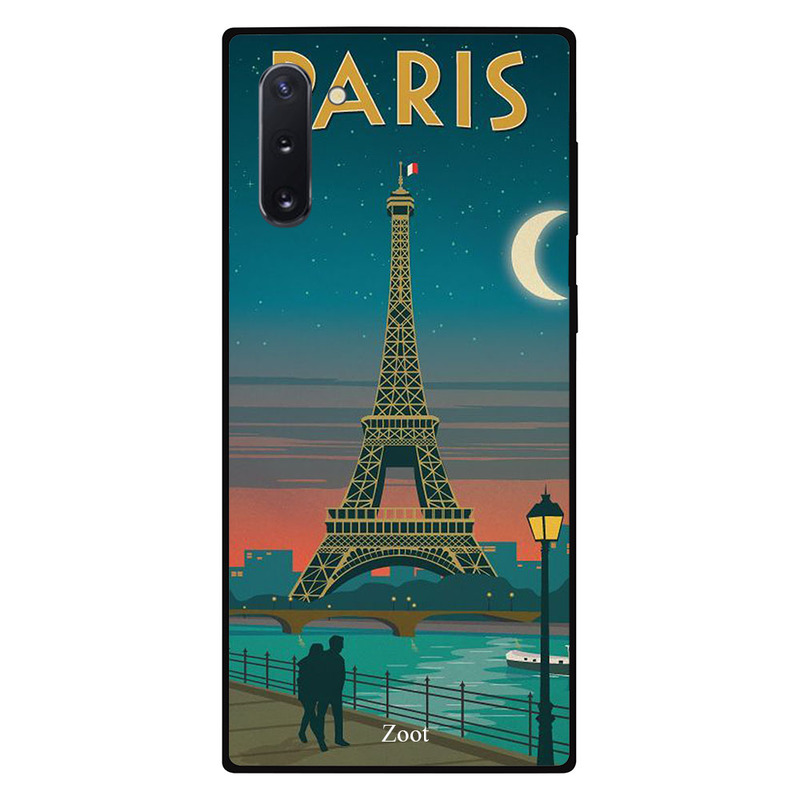 

Zoot Samsung Note 10 Mobile Phone Back Cover, Eiffel Tower Paris