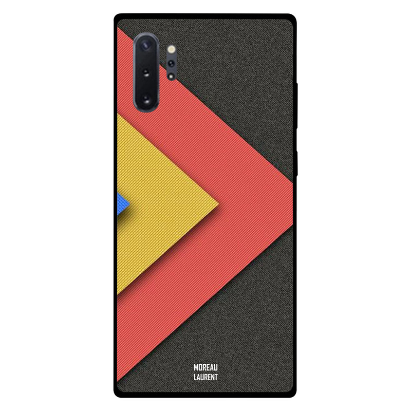 

Moreau Laurent Samsung Note Plus Mobile Phone Back Cover, Blue Yellow Light Red Cloth Pattern