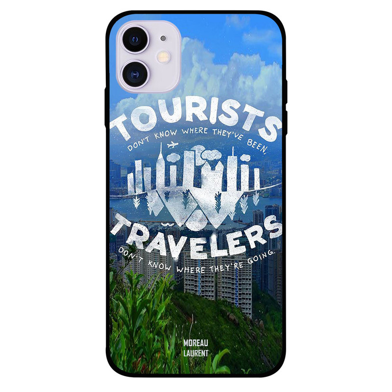 

Moreau Laurent Apple iPhone 11 Mobile Phone Back Cover, Tourist Don't Know Where They Have Been