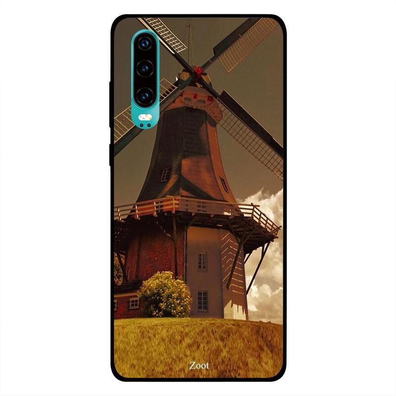 

Zoot Huawei P30 Mobile Phone Back Cover, Windmill Garden