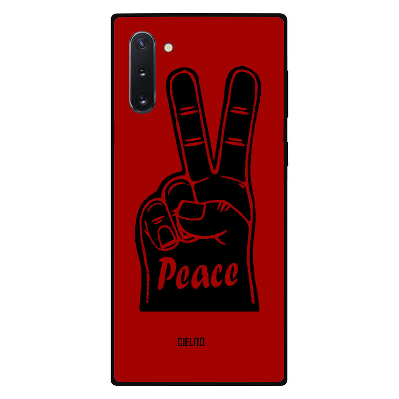 

Cielito Samsung Note 10 Mobile Phone Back Cover, Victory And Peace