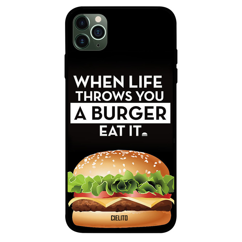 

Cielito Apple iPhone 11 Pro Mobile Phone Back Cover, Burger