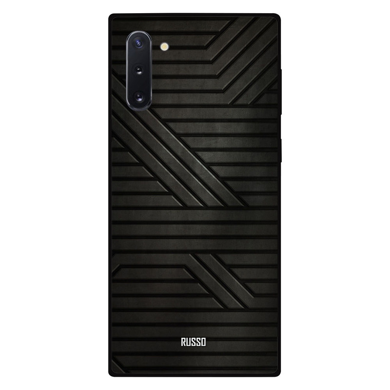

Russo Samsung Note 10 Mobile Phone Back Cover, Lines Pattern