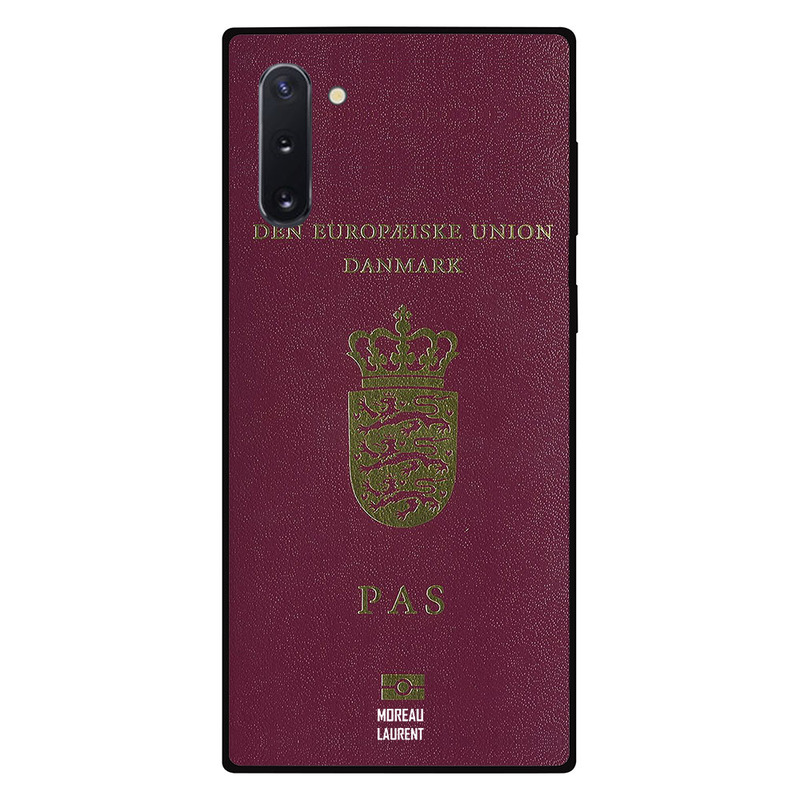 

Moreau Laurent Samsung Note 10 Mobile Phone Back Cover, Denmark Passport