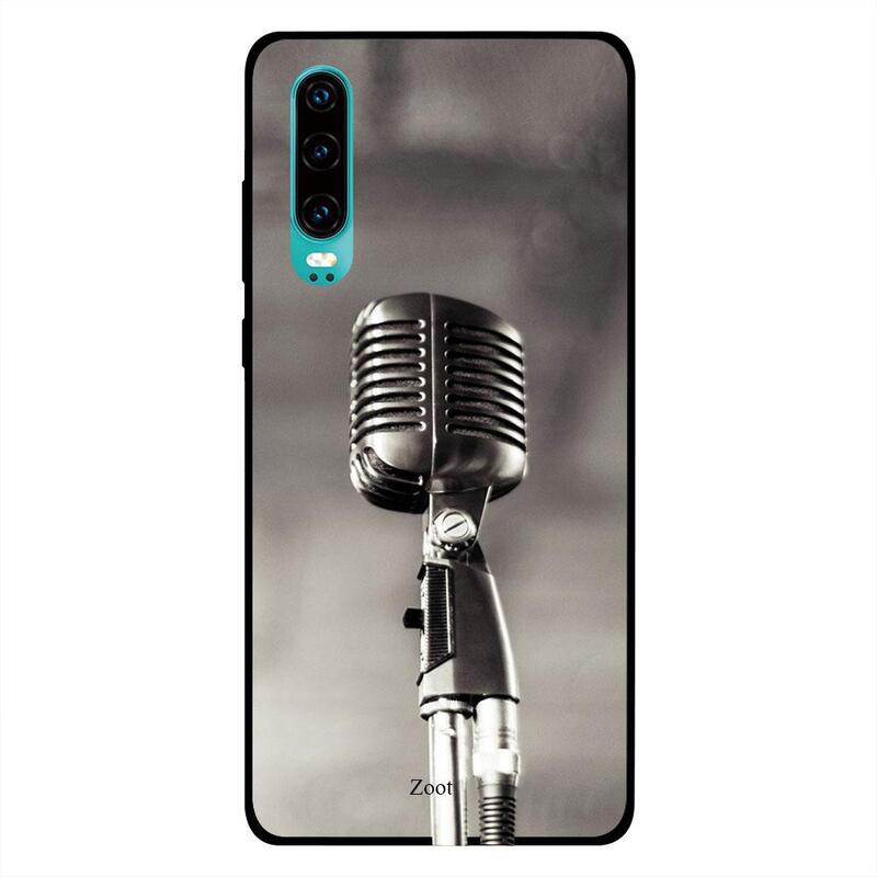 

Zoot Huawei P30 Mobile Phone Back Cover, Retro Mic