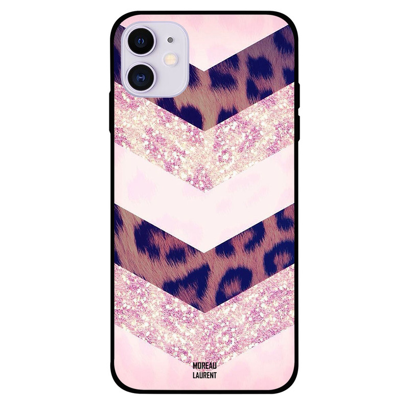 

Moreau Laurent Apple iPhone 11 Mobile Phone Back Cover, Glitter & Wool Pattern