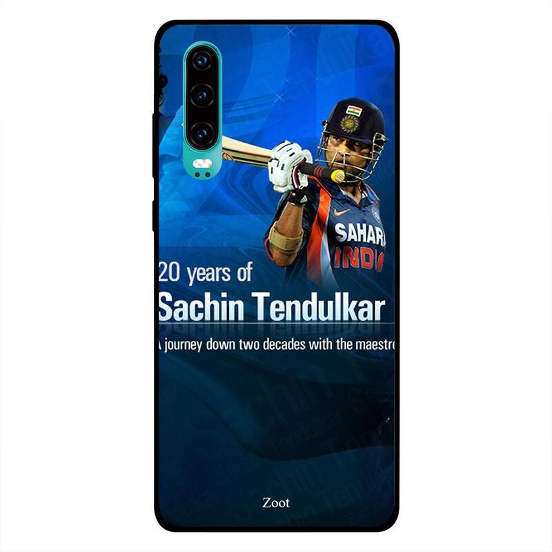 

Zoot Huawei P30 Mobile Phone Back Cover, Journey Of Sachin