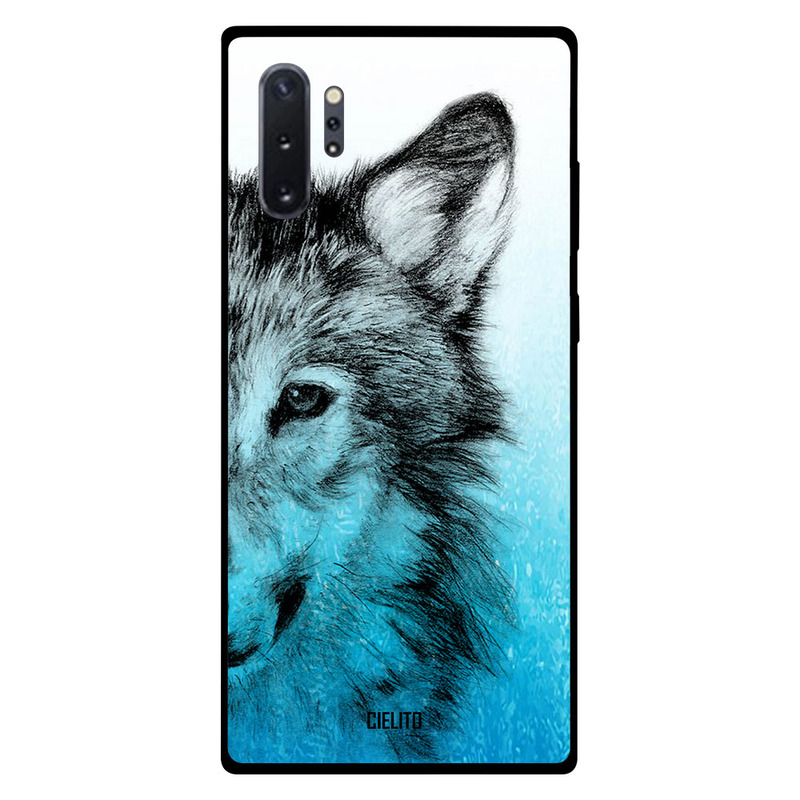 

Cielito Samsung Note Plus Mobile Phone Back Cover, Colored Wolf
