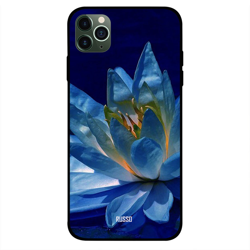 

Russo Apple iPhone 11 Pro Max Mobile Phone Back Cover, Sea Lotus