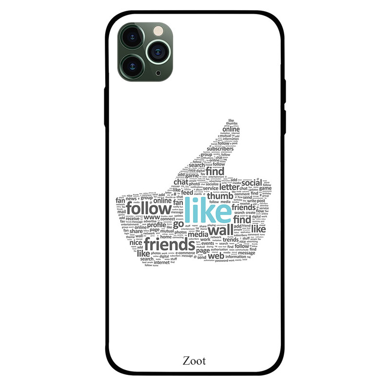 

Zoot Apple iPhone 11 Pro Mobile Phone Back Cover, Like Thumbs Up