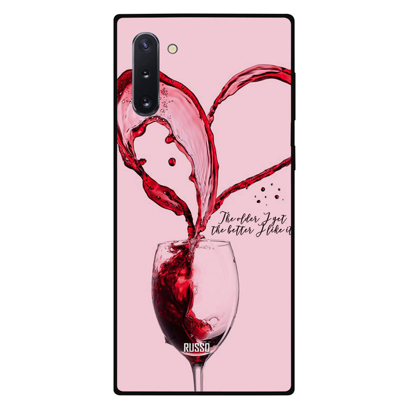 

Russo Samsung Note 10 Mobile Phone Back Cover, Love Wine