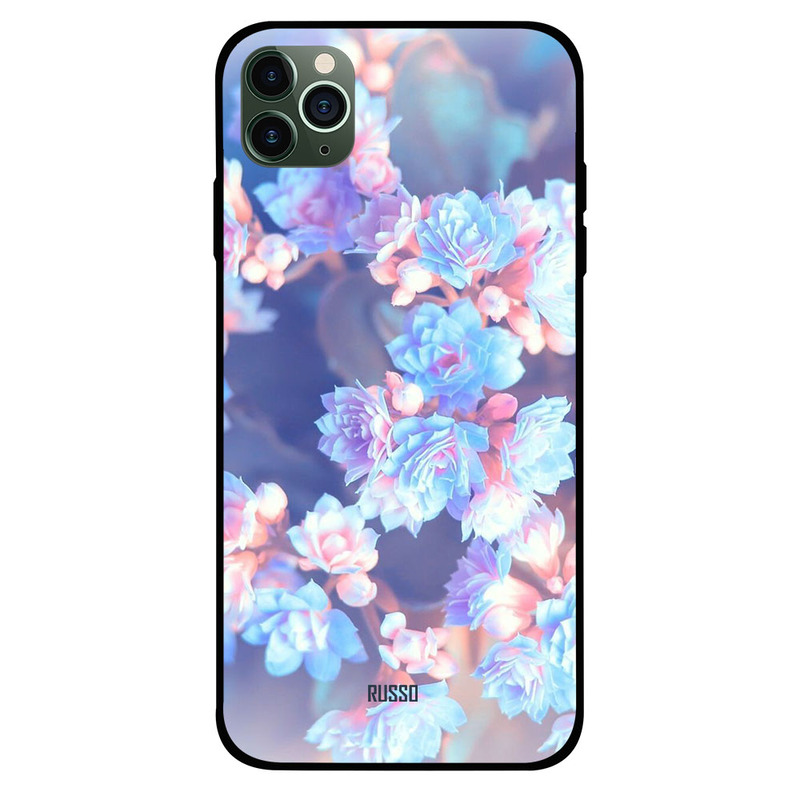 

Russo Apple iPhone 11 Pro Max Mobile Phone Back Cover, Beautiful Flowers